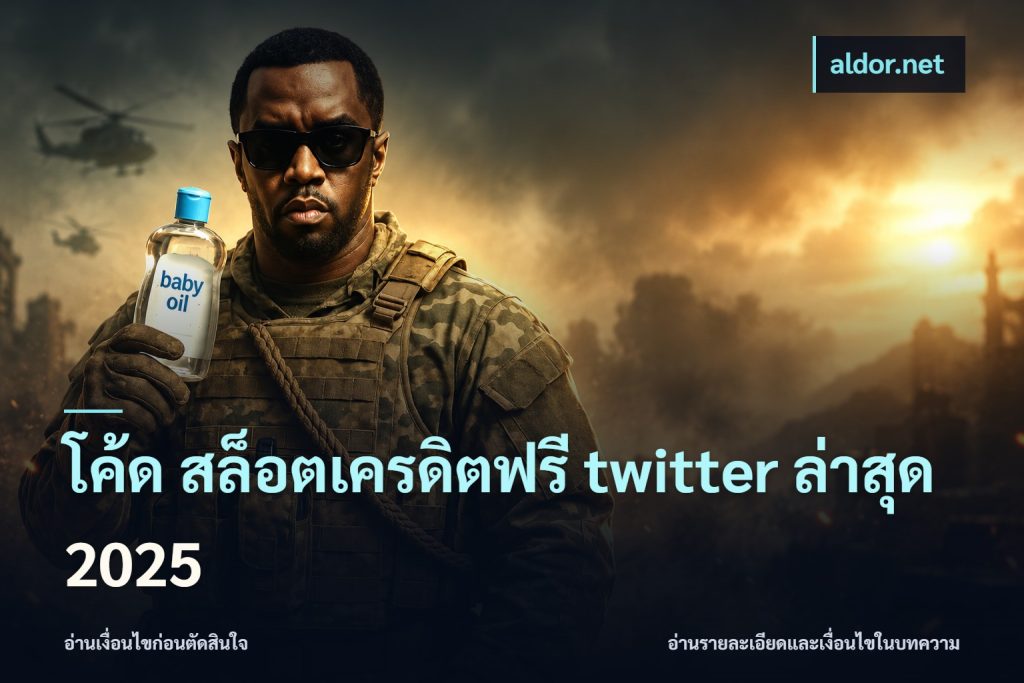 โค้ด สล็อตเครดิตฟรี twitter ล่าสุด 2025