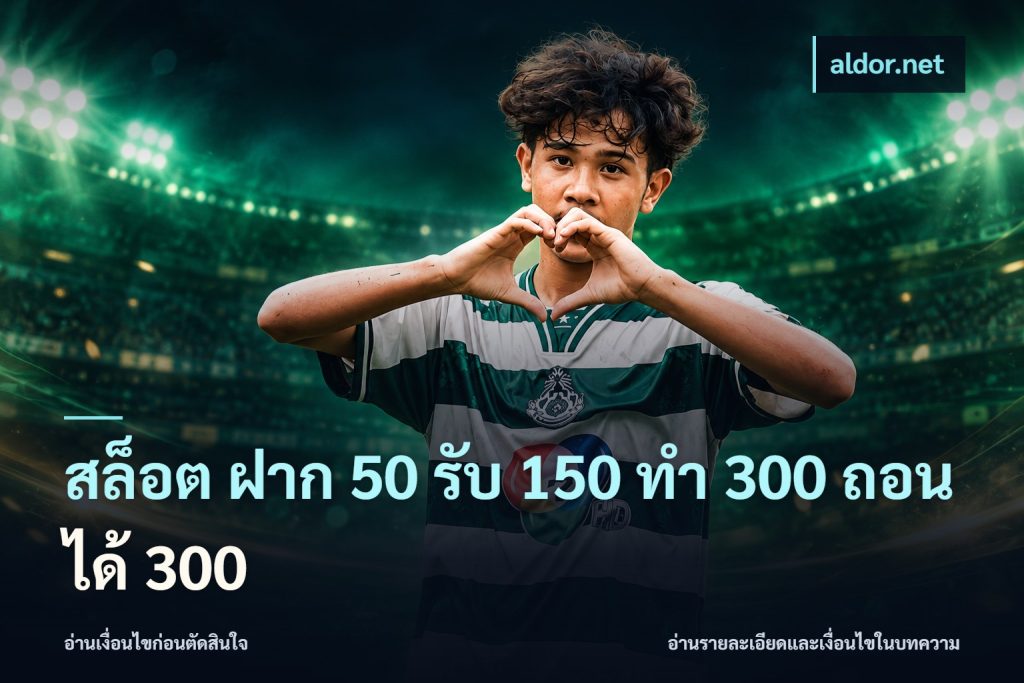 สล็อต ฝาก 50 รับ 150 ทํา 300 ถอนได้ 300
