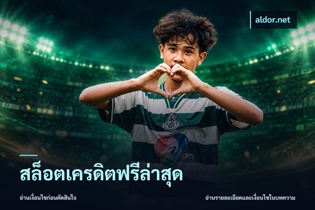สล็อตเครดิตฟรีล่าสุด