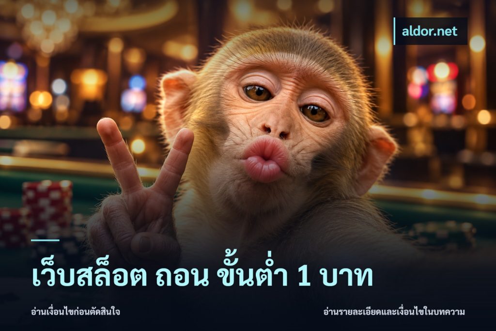 เว็บสล็อต ถอน ขั้นต่ํา 1 บาท
