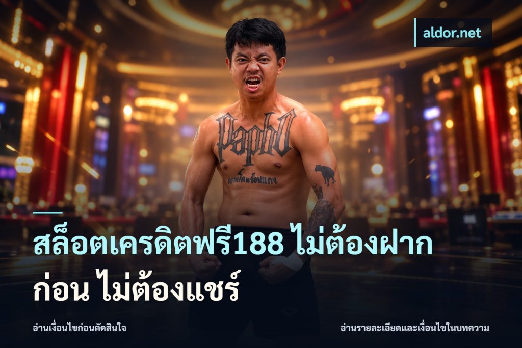 สล็อตเครดิตฟรี188 ไม่ต้องฝาก ก่อน ไม่ต้องแชร์