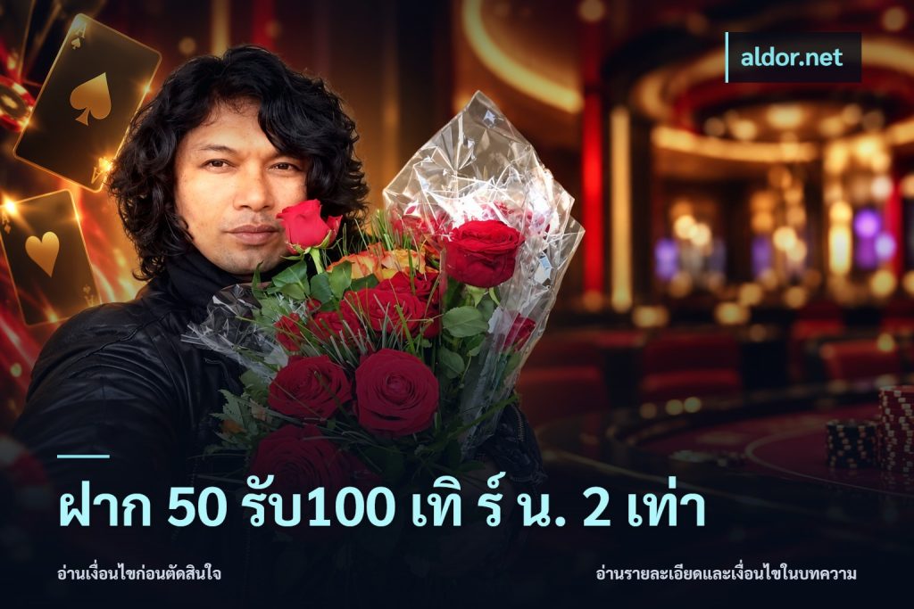ฝาก 50 รับ100 เทิ ร์ น. 2 เท่า