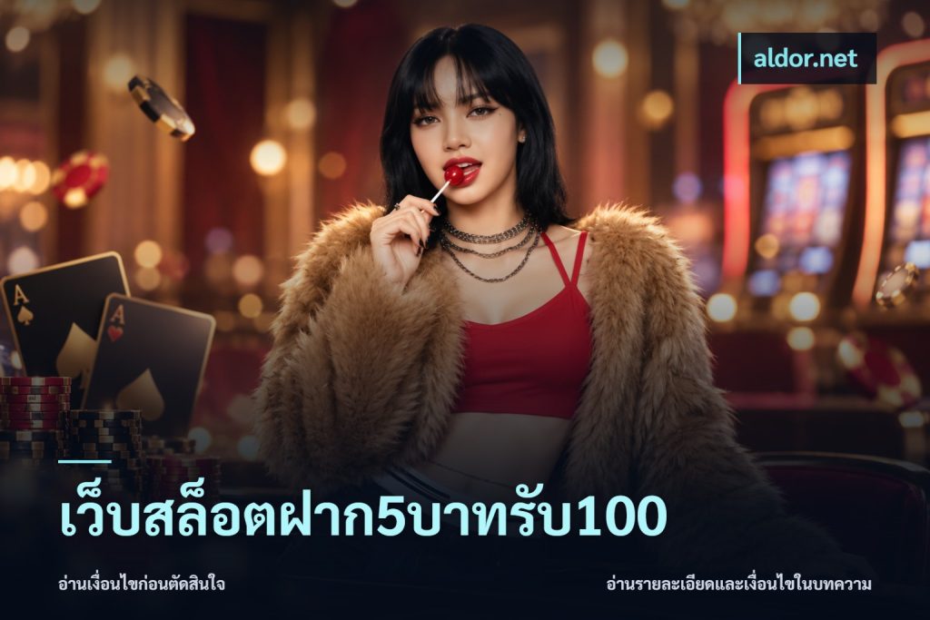 เว็บสล็อตฝาก5บาทรับ100