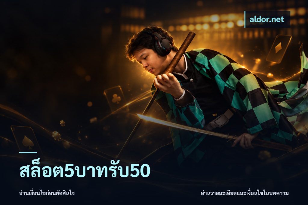 สล็อต5บาทรับ50