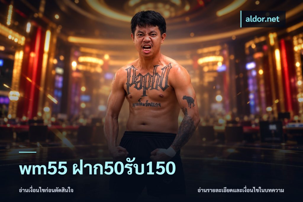 wm55 ฝาก50รับ150