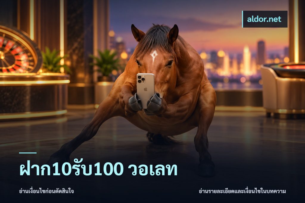 ฝาก10รับ100 วอเลท