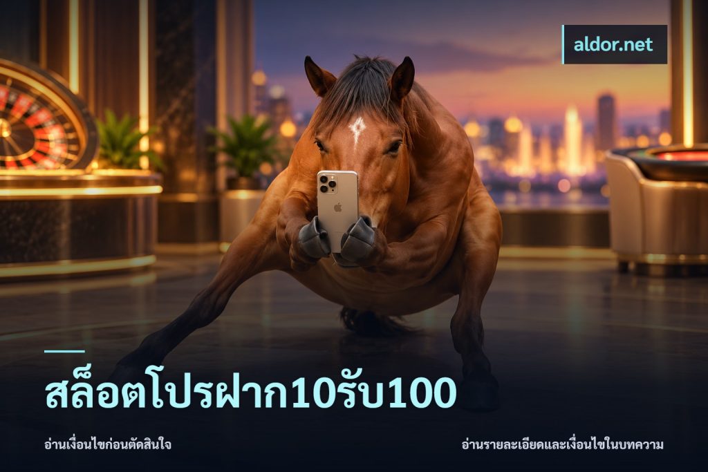 สล็อตโปรฝาก10รับ100