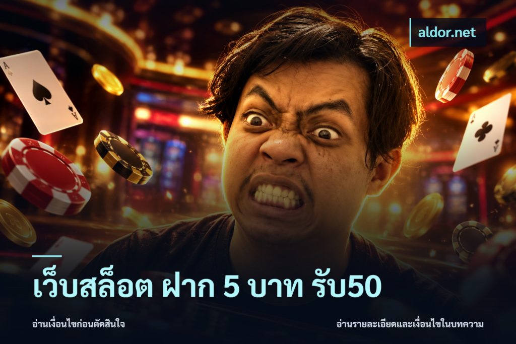 เว็บสล็อต ฝาก 5 บาท รับ50