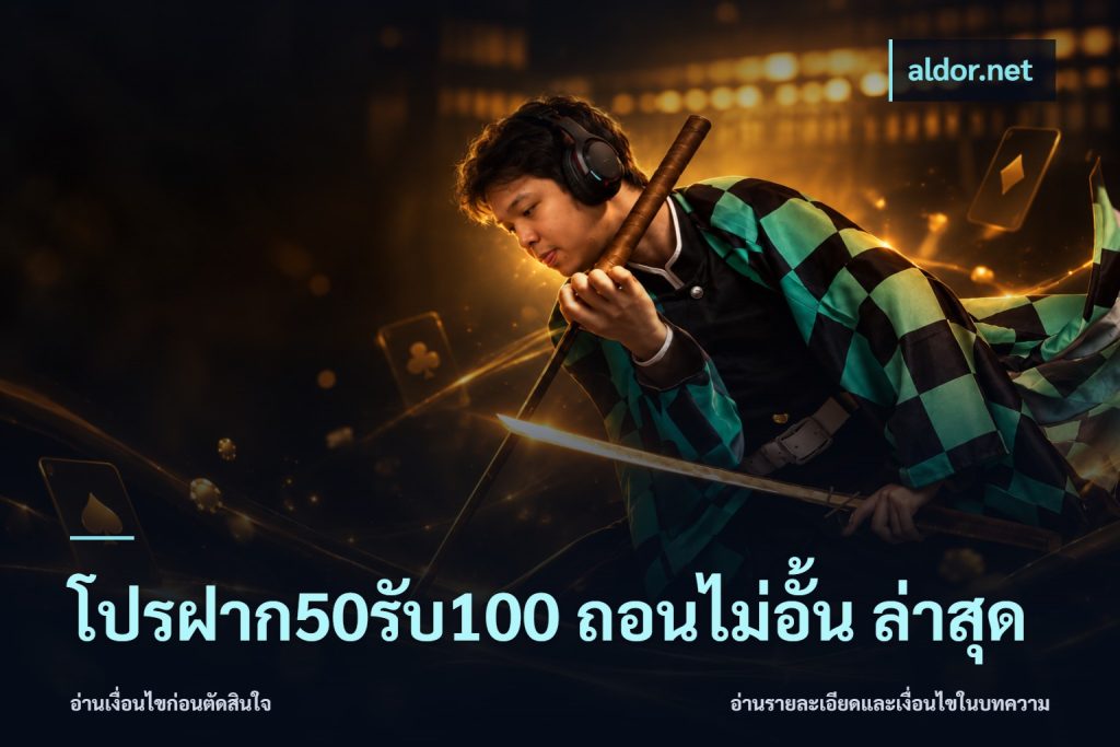 โปรฝาก50รับ100 ถอนไม่อั้น ล่าสุด