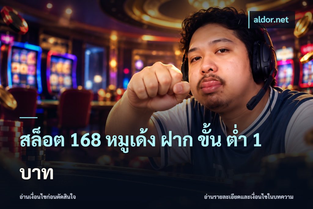 สล็อต 168 หมูเด้ง ฝาก ขั้น ต่ำ 1 บาท