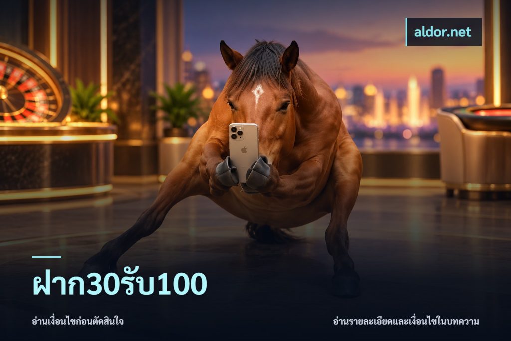 ฝาก30รับ100