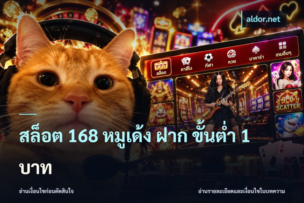 สล็อต 168 หมูเด้ง ฝาก ขั้นต่ำ 1 บาท