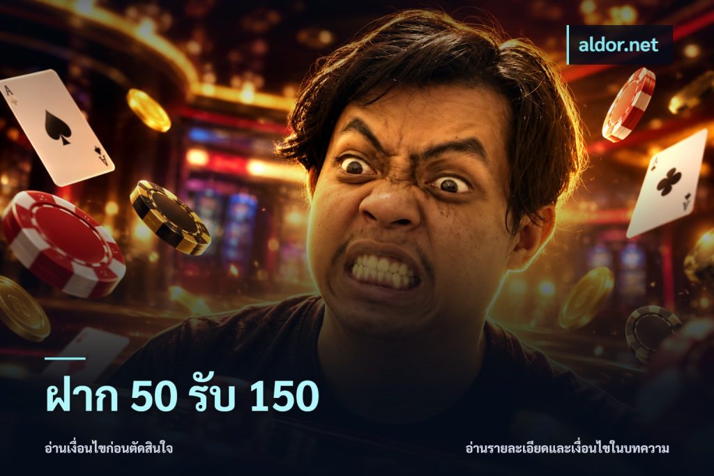 ฝาก 50 รับ 150