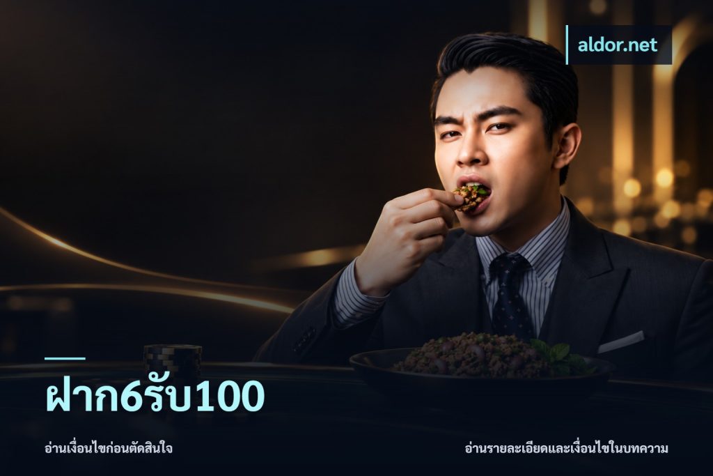 ฝาก6รับ100