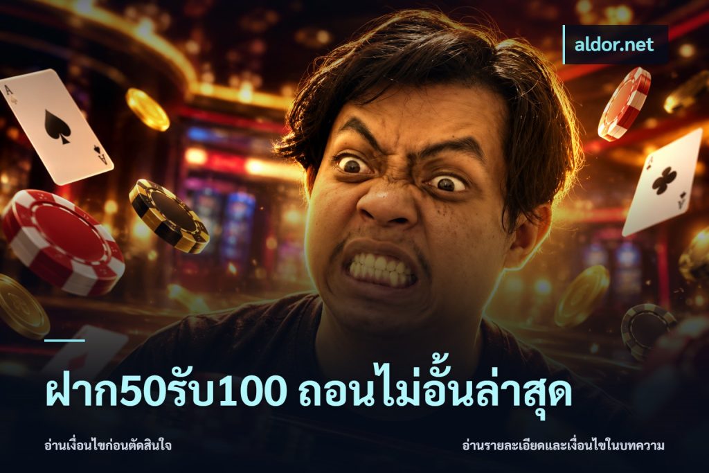ฝาก50รับ100 ถอนไม่อั้นล่าสุด