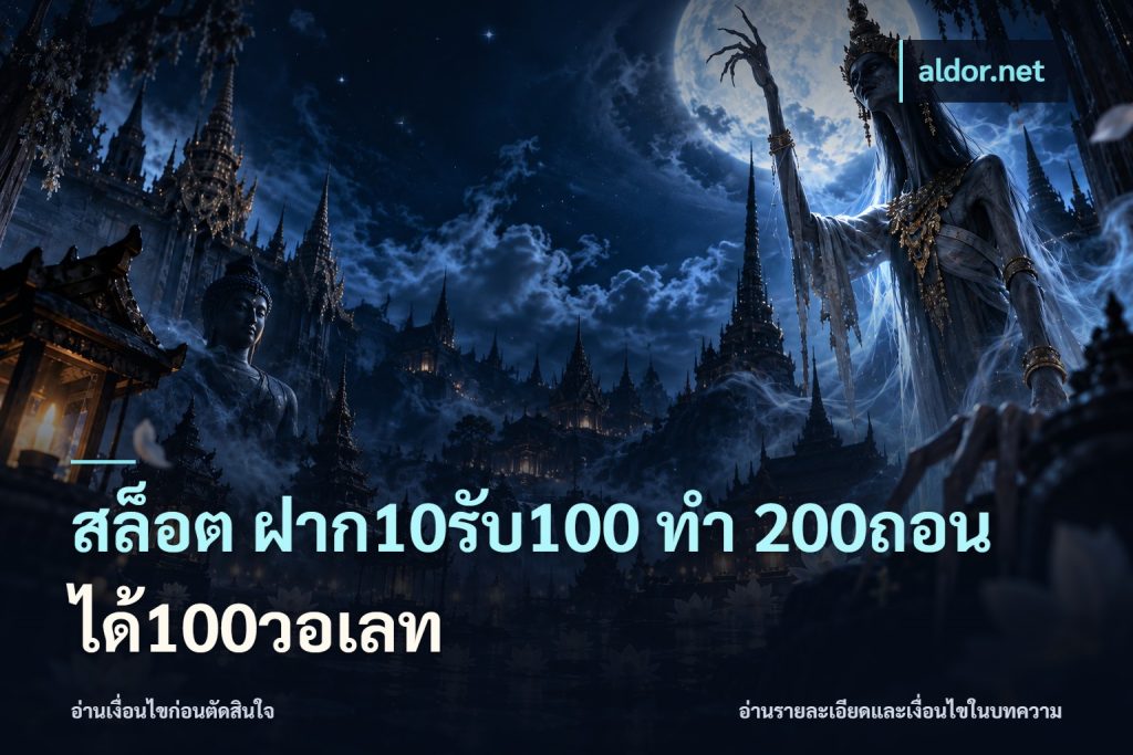 สล็อต ฝาก10รับ100 ทํา 200ถอนได้100วอเลท
