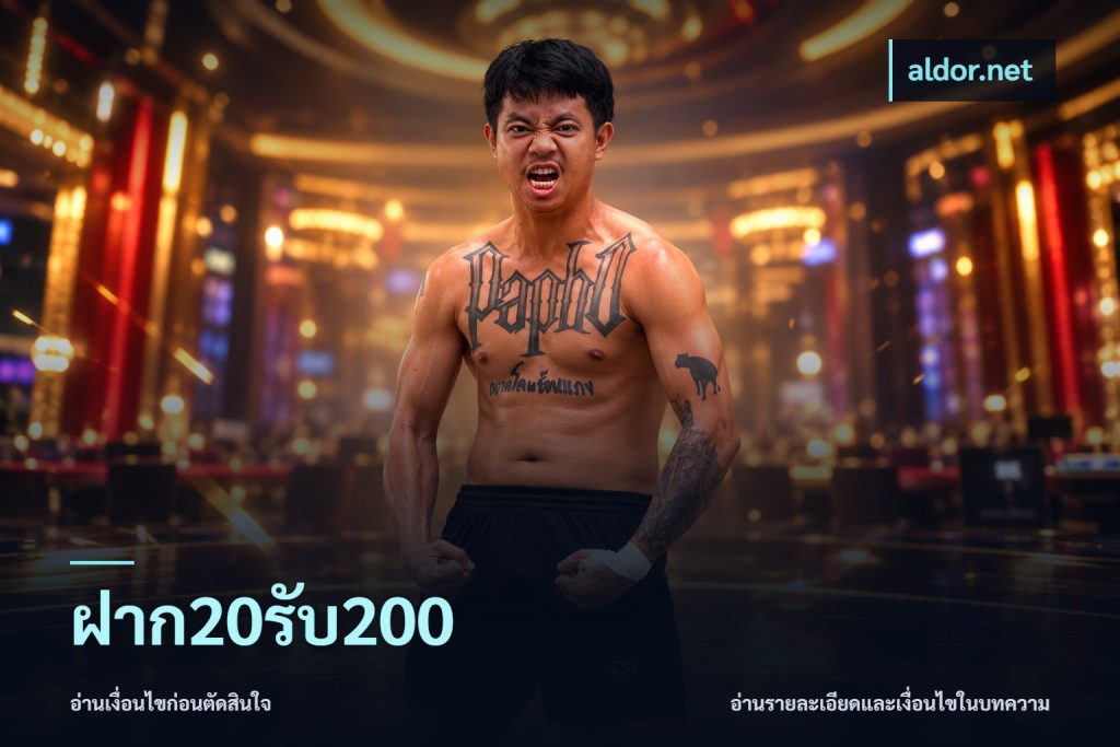 ฝาก20รับ200