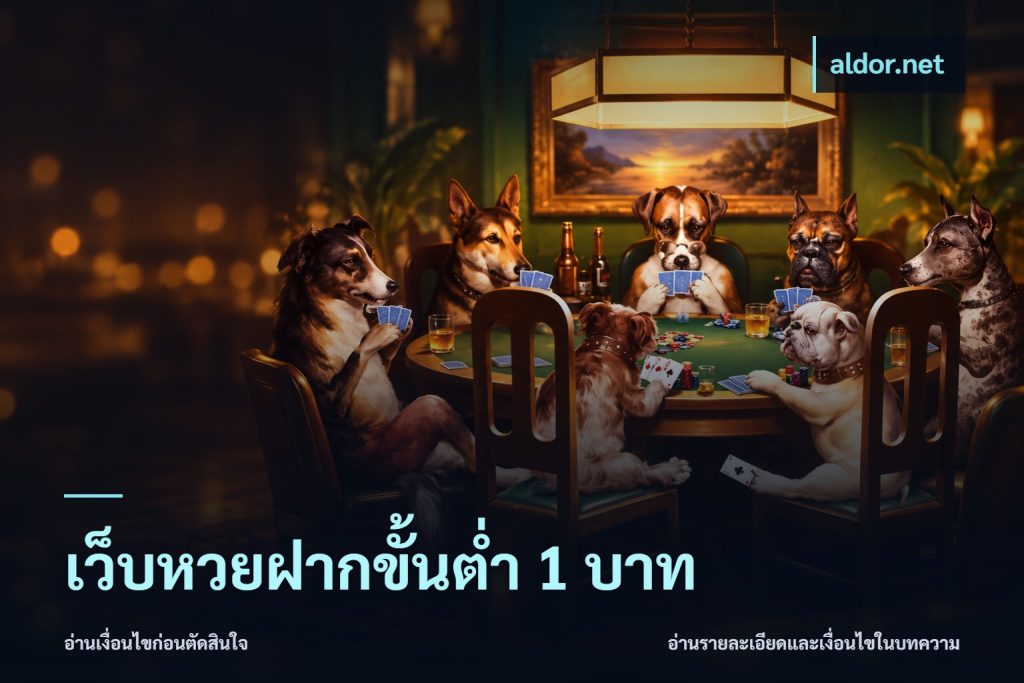 เว็บหวยฝากขั้นต่ำ 1 บาท