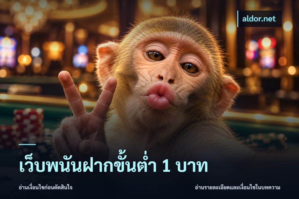 เว็บพนันฝากขั้นต่ำ 1 บาท