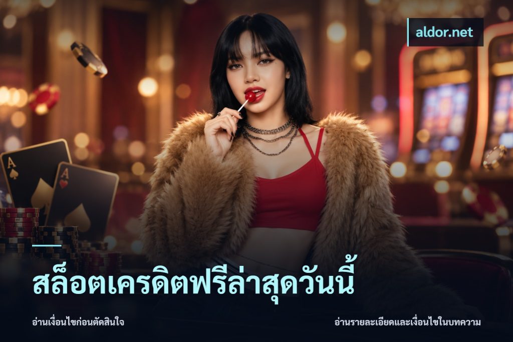 สล็อตเครดิตฟรีล่าสุดวันนี้
