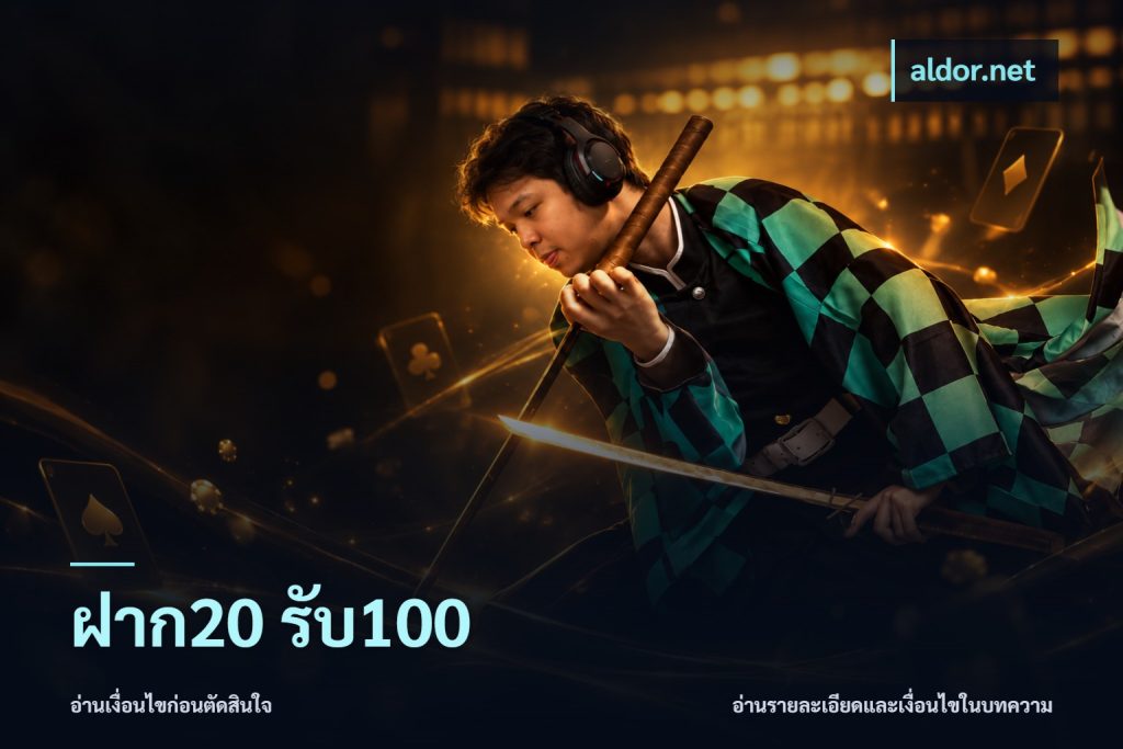 ฝาก20 รับ100
