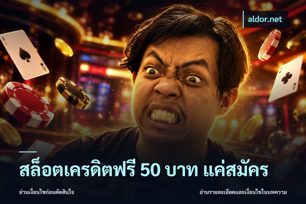 สล็อตเครดิตฟรี 50 บาท แค่สมัคร