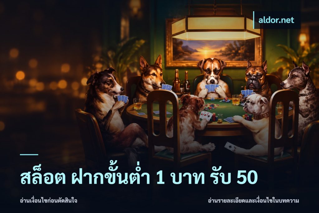 สล็อต ฝากขั้นต่ำ 1 บาท รับ 50