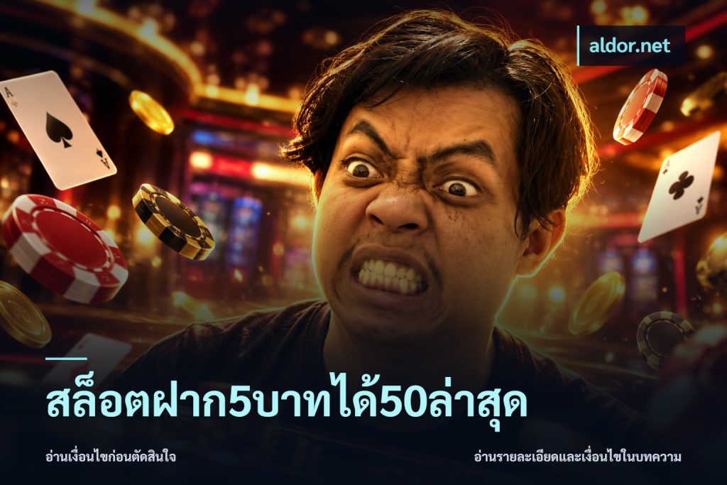 สล็อตฝาก5บาทได้50ล่าสุด