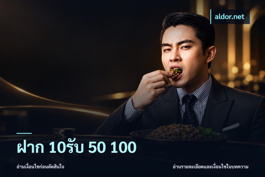 ฝาก 10รับ 50 100