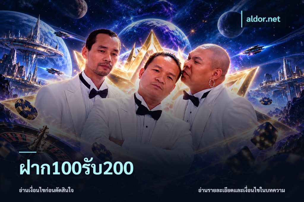 ฝาก100รับ200