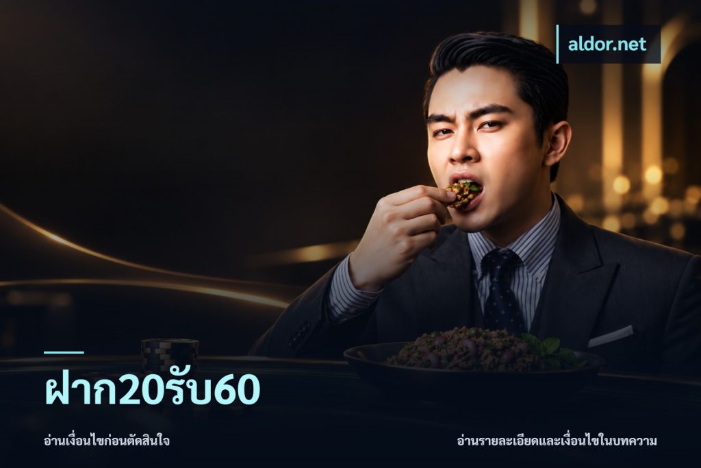 ฝาก20รับ60