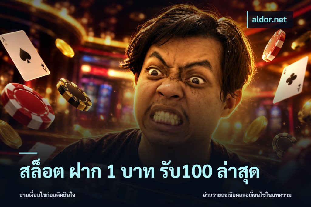 สล็อต ฝาก 1 บาท รับ100 ล่าสุด