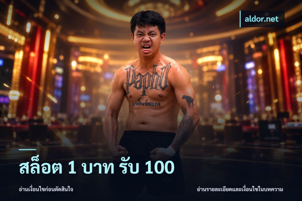 สล็อต 1 บาท รับ 100