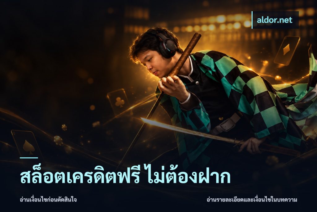 สล็อตเครดิตฟรี ไม่ต้องฝาก