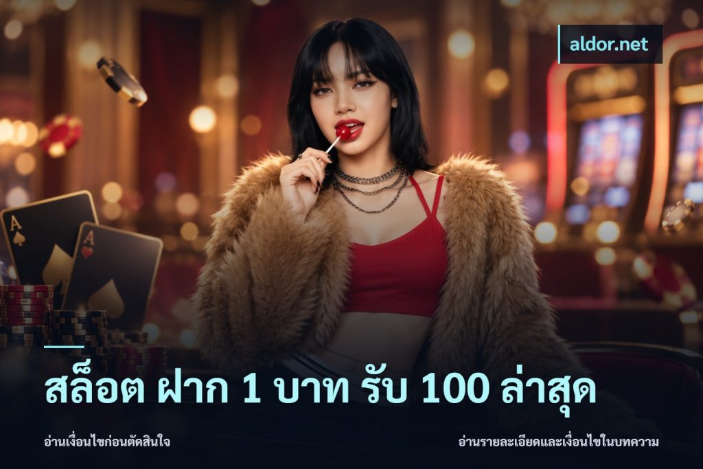 สล็อต ฝาก 1 บาท รับ 100 ล่าสุด