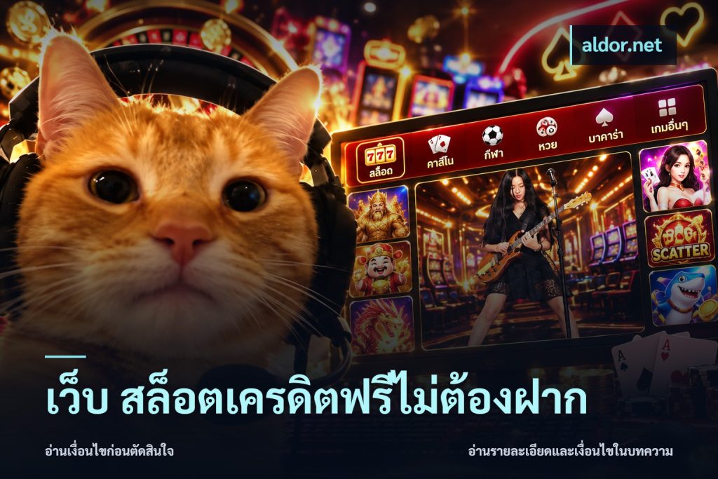 เว็บ สล็อตเครดิตฟรีไม่ต้องฝาก