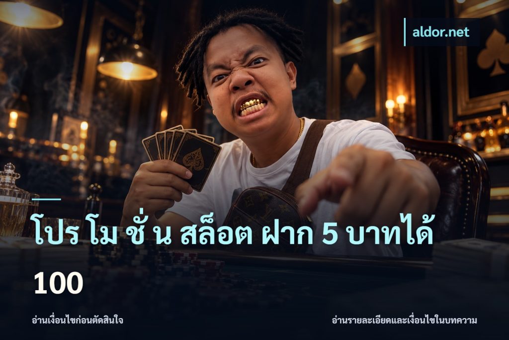 โปร โม ชั่ น สล็อต ฝาก 5 บาทได้ 100