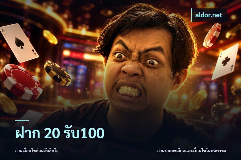 ฝาก 20 รับ100