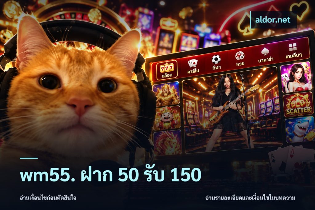 wm55. ฝาก 50 รับ 150