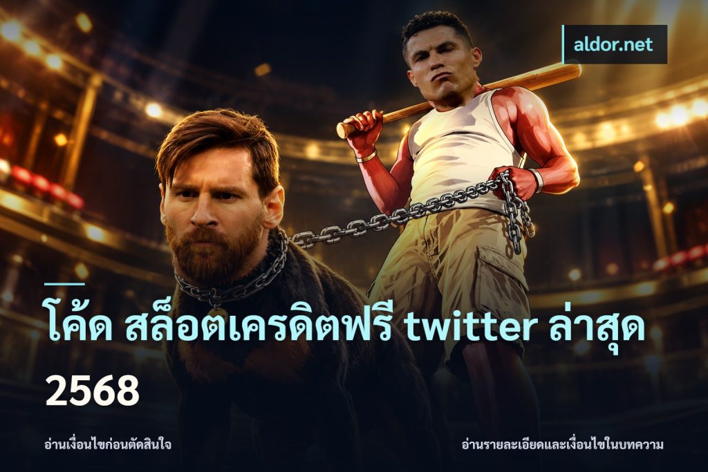 โค้ด สล็อตเครดิตฟรี twitter ล่าสุด 2568