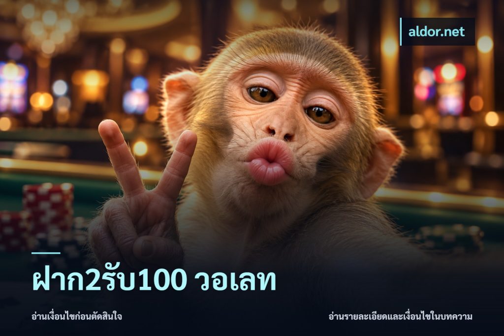 ฝาก2รับ100 วอเลท