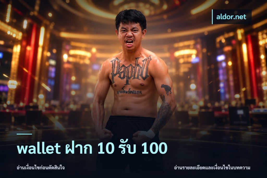 wallet ฝาก 10 รับ 100