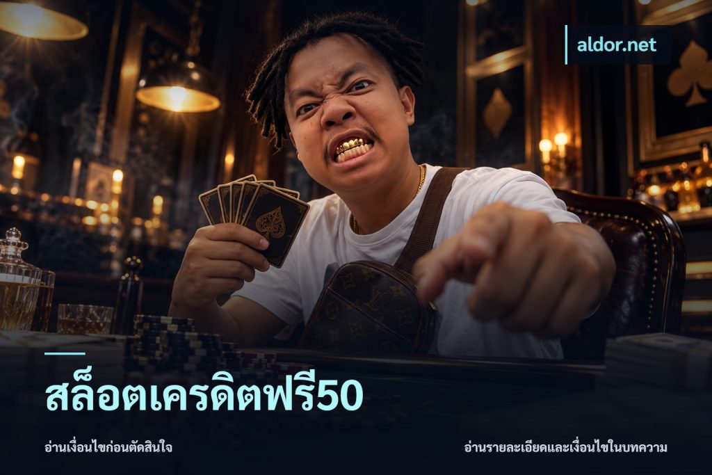 สล็อตเครดิตฟรี50