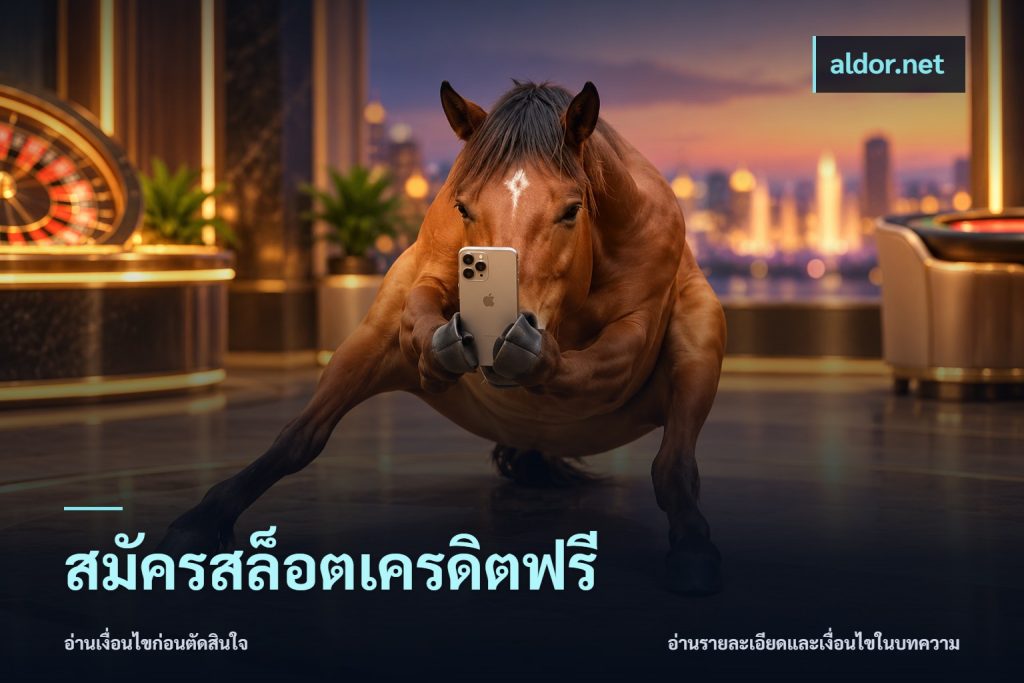 สมัครสล็อตเครดิตฟรี