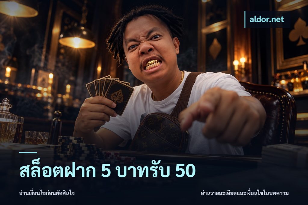 สล็อตฝาก 5 บาทรับ 50