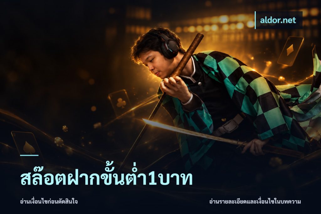 สล๊อตฝากขั้นต่ำ1บาท