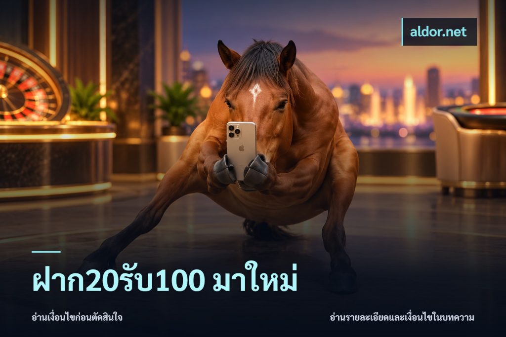 ฝาก20รับ100 มาใหม่