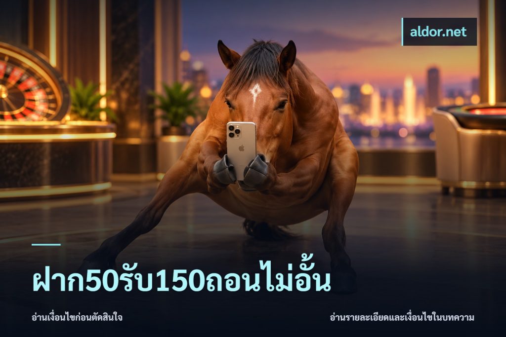 ฝาก50รับ150ถอนไม่อั้น