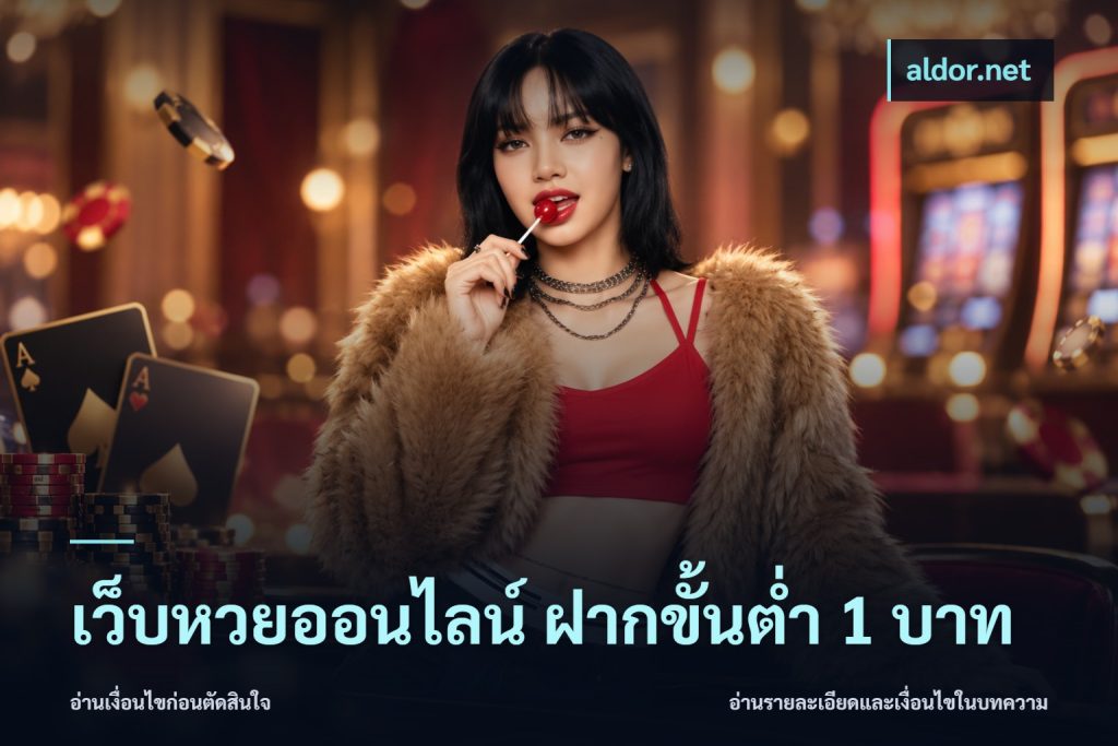 เว็บหวยออนไลน์ ฝากขั้นต่ำ 1 บาท
