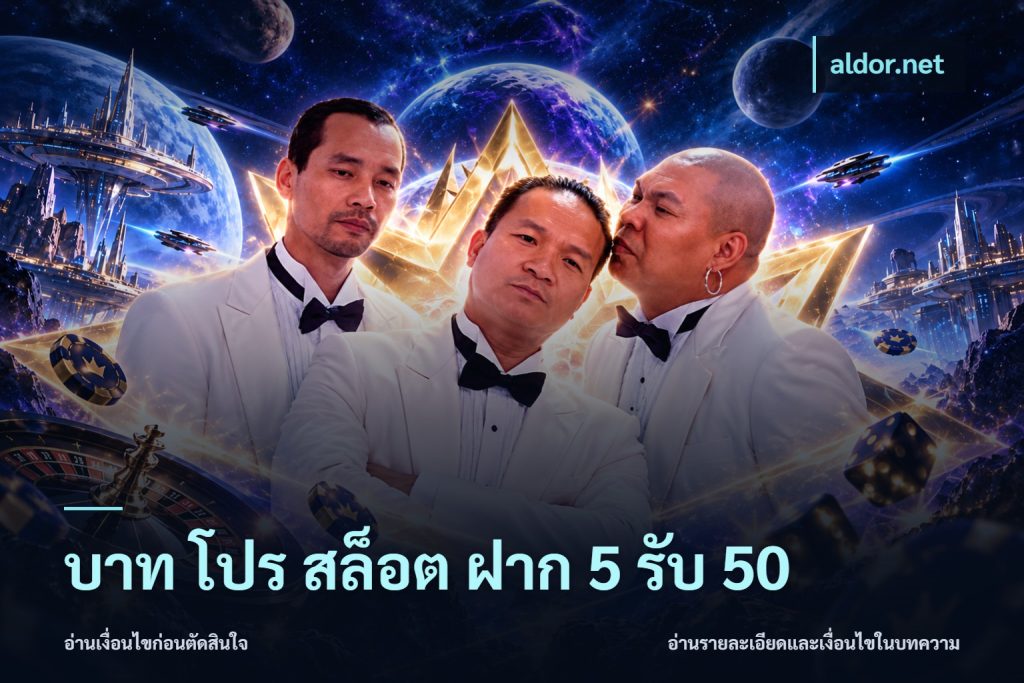 บาท โปร สล็อต ฝาก 5 รับ 50